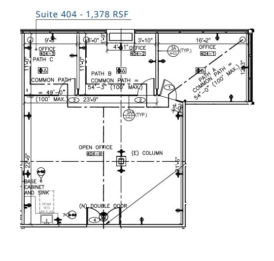 23929 Valencia Blvd, Valencia, CA to rent Floor Plan- Image 1 of 1