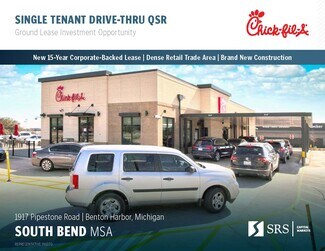 More details for 1917 Pipestone Rd, Benton Harbor, MI - Retail for Sale