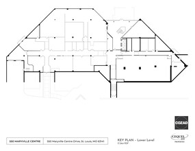 520 Maryville Centre Dr, Town And Country, MO for rent Site Plan- Image 1 of 1