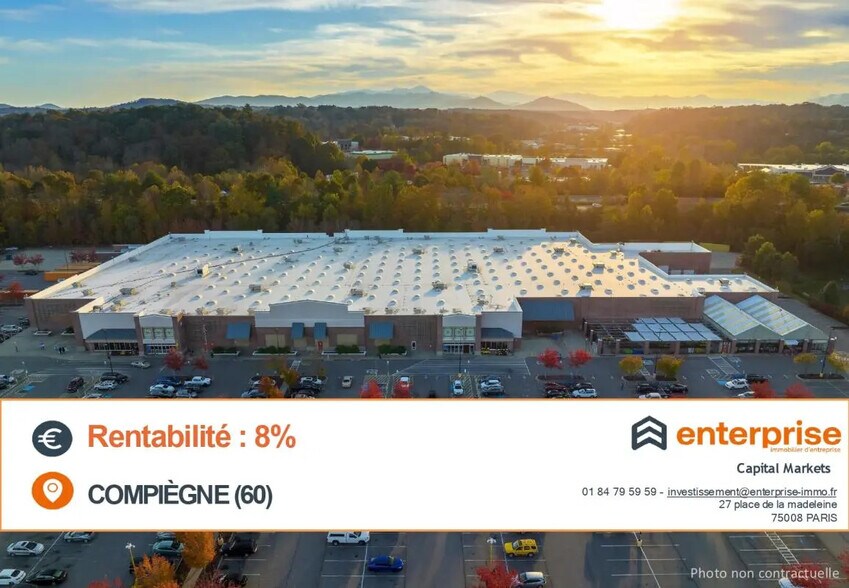 Retail in Compiègne for sale - Aerial - Image 1 of 1