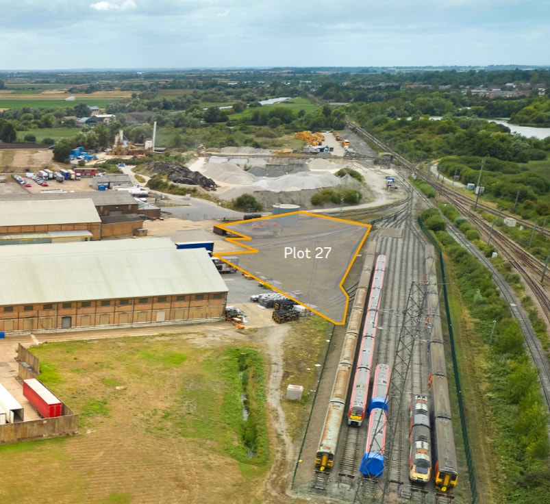 Road and Rail Distribution Centre, Queen Adelaide Way, Ely to rent Aerial- Image 1 of 6