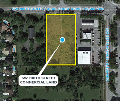 SW 200th Street Retail Land - 37,729 SF - Commercial Property