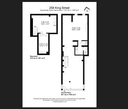 258 King St, London to rent Floor Plan- Image 2 of 2
