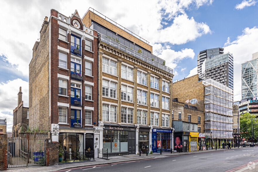 96A-98A Curtain Rd, London to rent - Building Photo - Image 2 of 45