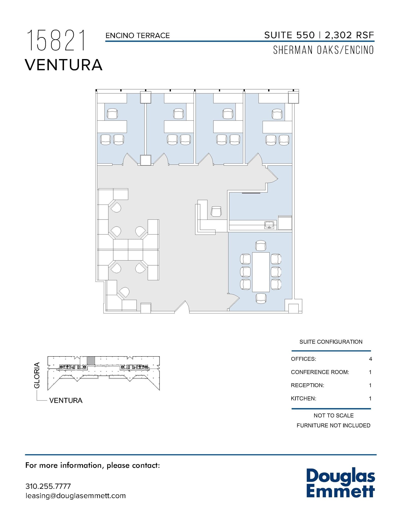 15821 Ventura Blvd, Encino, CA to rent Floor Plan- Image 1 of 1