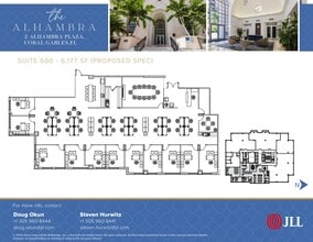 2 Alhambra Plz, Coral Gables, FL to rent Floor Plan- Image 1 of 33