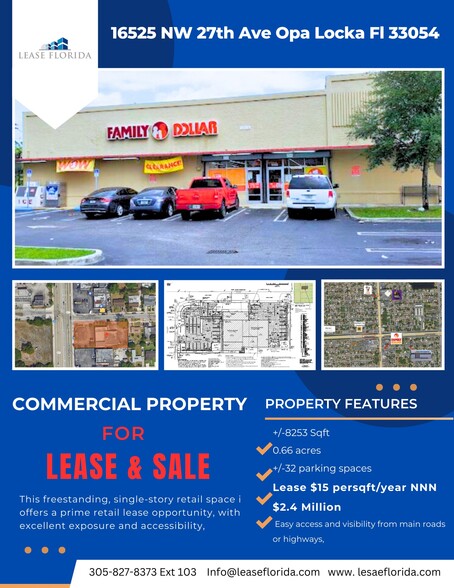 16525 NW 27th Ave, Miami Gardens, FL for rent - Building Photo - Image 1 of 5