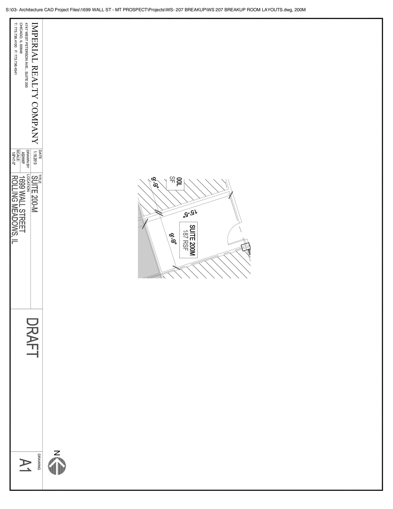 1699 Wall St, Mount Prospect, IL to rent Site Plan- Image 1 of 1