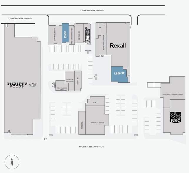 1654 McKenzie Ave, Victoria, BC for rent - Site Plan - Image 1 of 1