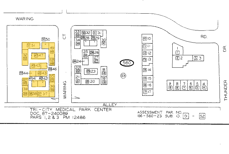 3231 Waring Ct, Oceanside, CA for rent - Plat Map - Image 3 of 46