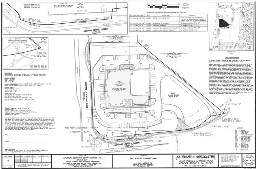 4891 Ashford Dunwoody Rd, Atlanta, GA for sale - Site Plan - Image 2 of 5