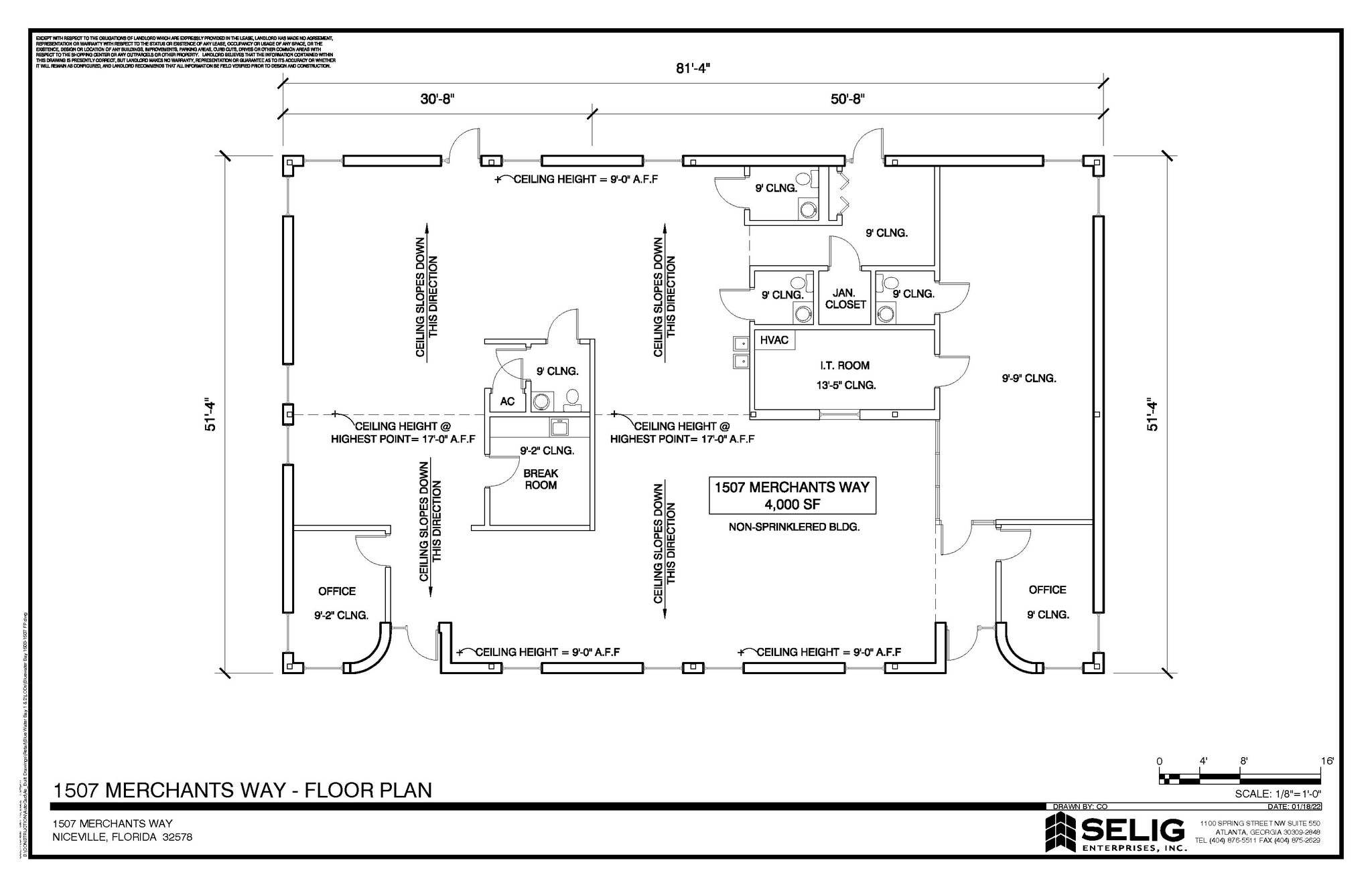 4506-4546 E Highway 20, Niceville, FL to rent Floor Plan- Image 1 of 1