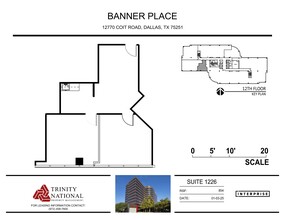 12770 Coit Rd, Dallas, TX for rent Site Plan- Image 1 of 1