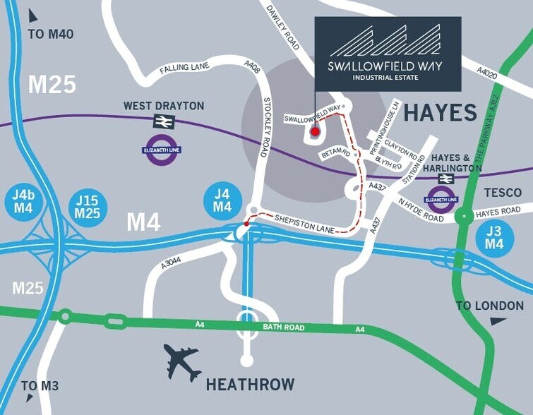 Swallowfield Way, Hayes to rent - Building Photo - Image 3 of 5