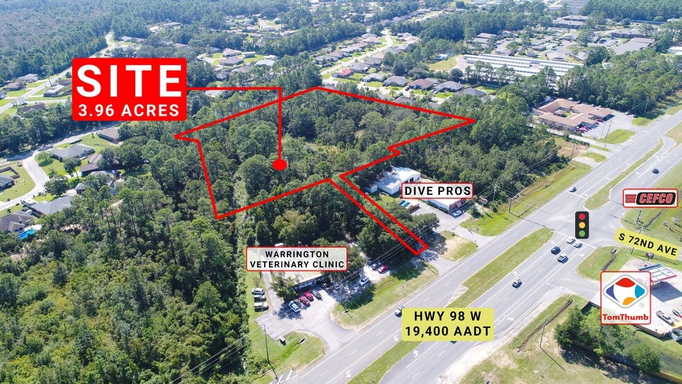 7201 W Highway 98, Pensacola, FL for sale - Building Photo - Image 2 of 7