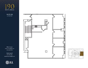 190 S La Salle St, Chicago, IL to rent Floor Plan- Image 1 of 5