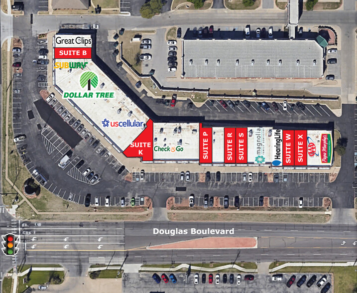 101 N Douglas Blvd, Midwest City, OK for rent - Site Plan - Image 2 of 5