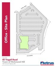 45 Vogell Rd, Richmond Hill, ON for rent Site Plan- Image 1 of 1