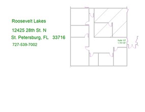 12425 28th St N, Saint Petersburg, FL for rent Site Plan- Image 1 of 1