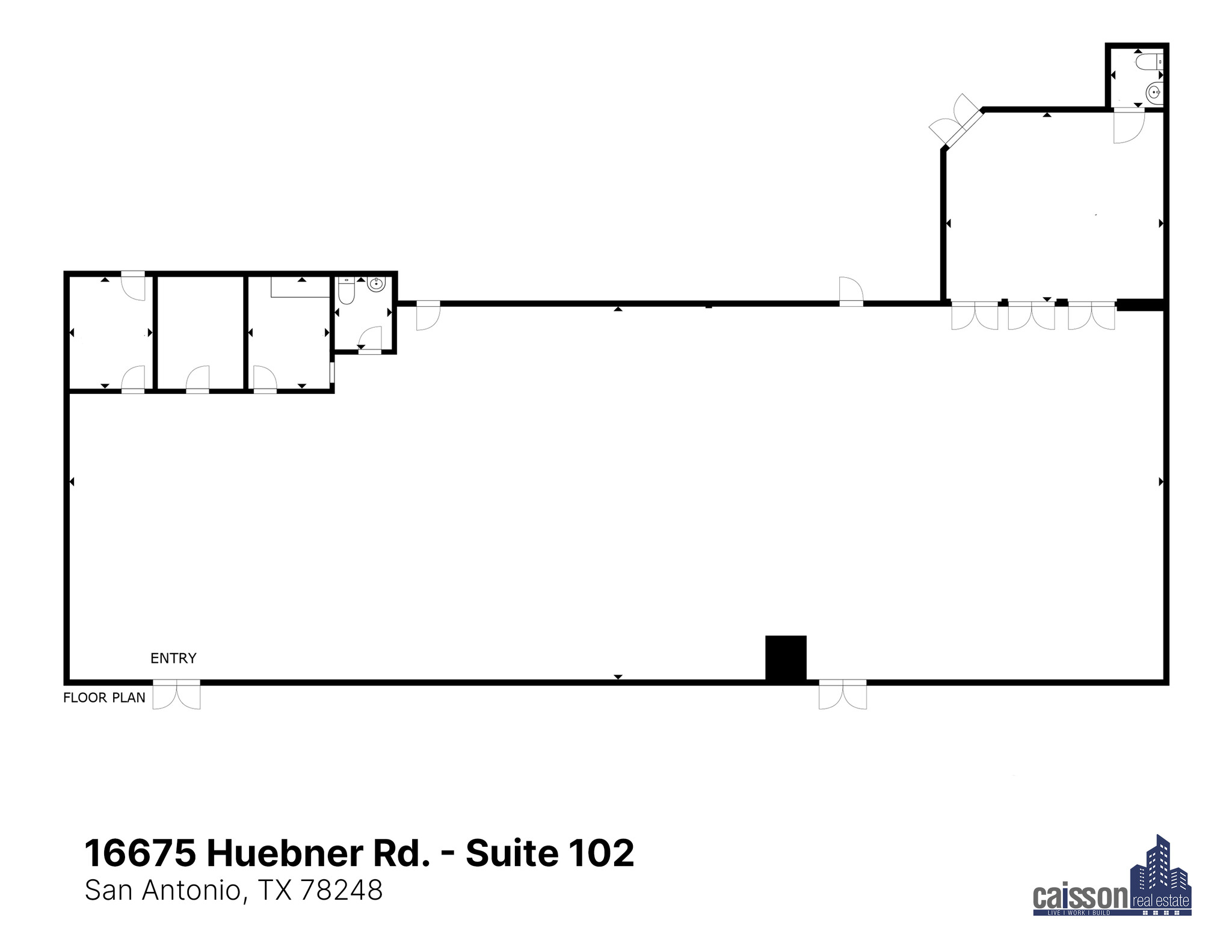 16675 Huebner Rd, San Antonio, TX for rent Floor Plan- Image 1 of 1