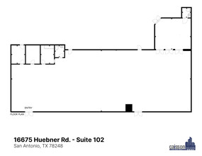 16675 Huebner Rd, San Antonio, TX for rent Floor Plan- Image 1 of 1