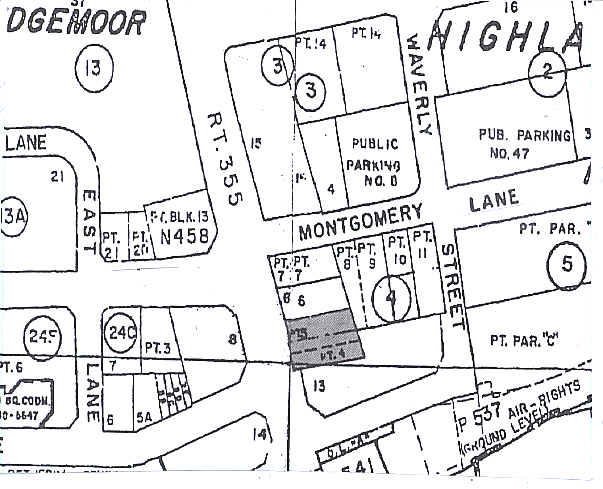 7345 Wisconsin Ave, Bethesda, MD for rent - Plat Map - Image 2 of 6