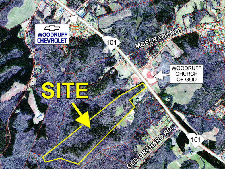 Highway 101, Woodruff, SC for sale - Other - Image 1 of 1