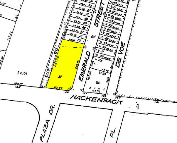 15 Emerald St, Hackensack, NJ for sale - Plat Map - Image 1 of 1