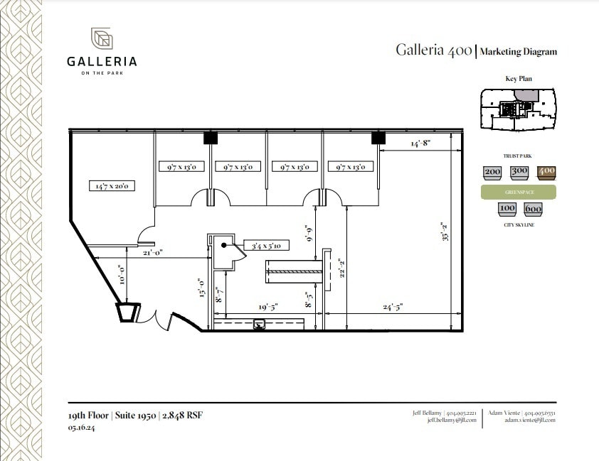 600 Galleria Pky SE, Atlanta, GA for rent Floor Plan- Image 1 of 1