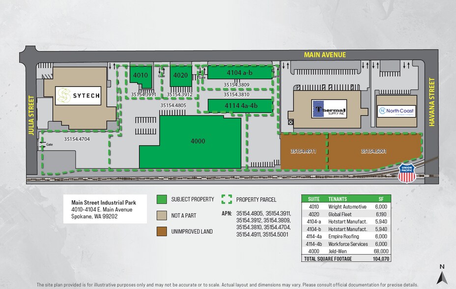 Main Street Industrial Park portfolio of 8 properties for sale on LoopNet.co.uk - Site Plan - Image 2 of 5