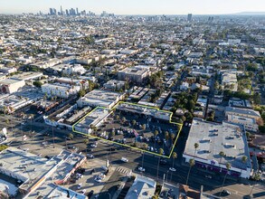5214 W Sunset Blvd, Los Angeles, CA - AERIAL  map view - Image1