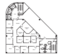 888 W 6th St, Los Angeles, CA for rent Floor Plan- Image 2 of 2