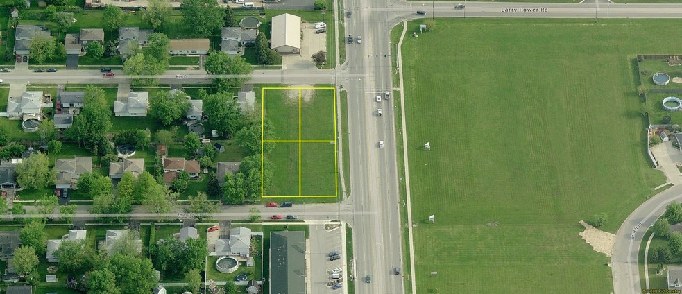 Route 45 & Emery, Bourbonnais, IL for sale - Aerial - Image 2 of 2