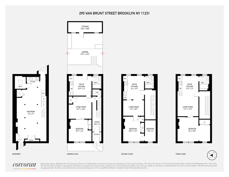 290 Van Brunt St, Brooklyn, NY for sale - Floor Plan - Image 2 of 15