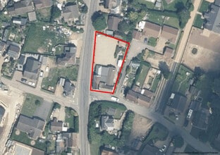 73 Seas End Rd, Moulton Seas End, LIN - AERIAL  map view