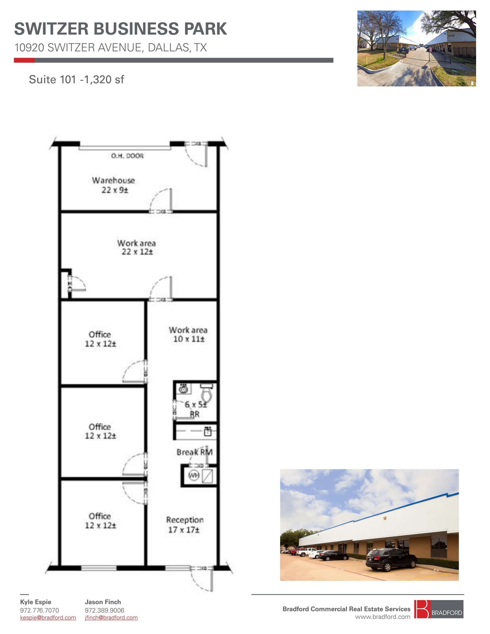 10930 Switzer Ave, Dallas, TX to rent Site Plan- Image 1 of 1