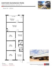 10930 Switzer Ave, Dallas, TX to rent Site Plan- Image 1 of 1