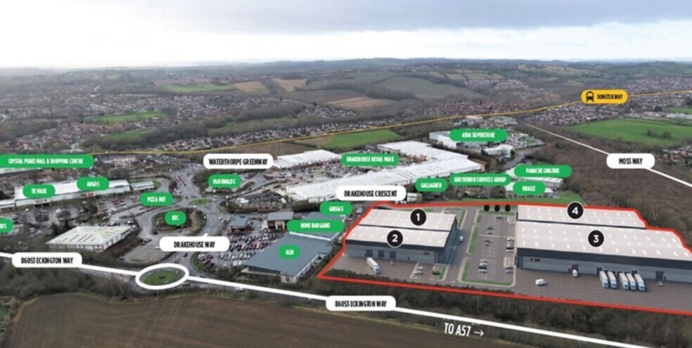 Moss Way, Sheffield for sale - Primary Photo - Image 1 of 1