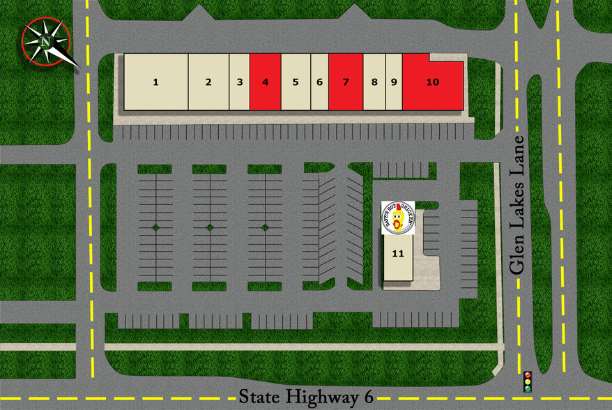 6302 S Highway 6, Missouri City, TX for rent - Site Plan - Image 2 of 2