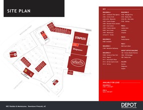 174 E Sheldon St, Prescott, AZ for rent Site Plan- Image 1 of 1