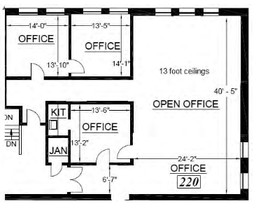 600-610 16th St, Oakland, CA for rent Floor Plan- Image 1 of 1