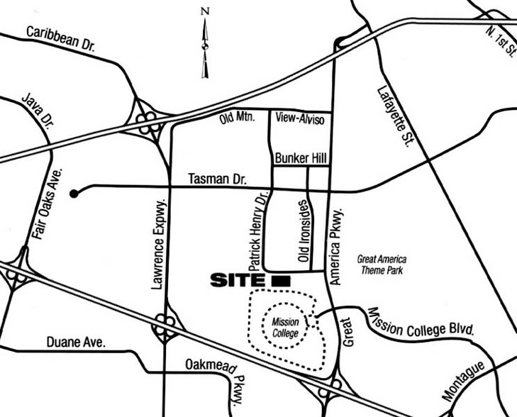 3100-3118 Patrick Henry Dr, Santa Clara, CA for sale - Site Plan - Image 1 of 1