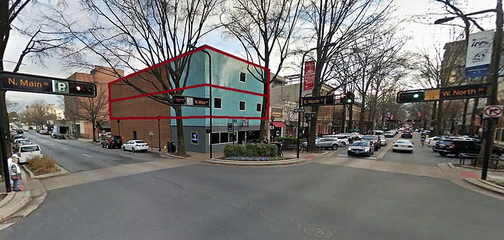 128 N Main St, Greenville, SC for rent - Building Photo - Image 1 of 4