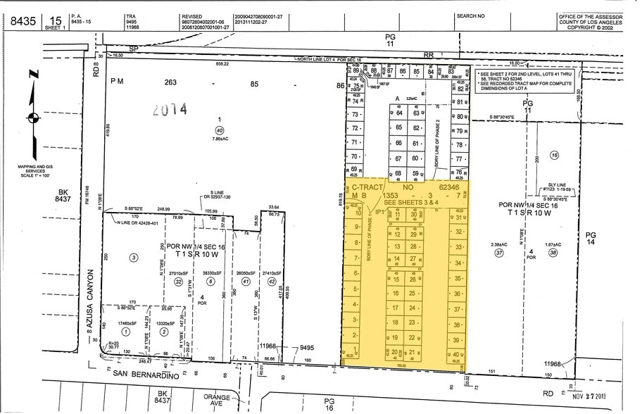 1773 W San Bernardino Rd, West Covina, CA for rent - Plat Map - Image 2 of 48