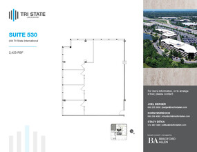 300 Tri State International, Lincolnshire, IL for rent Floor Plan- Image 1 of 1