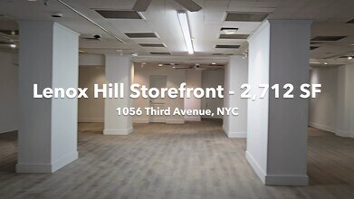 1050-1056 3rd Ave, New York, NY to rent - Commercial Listing Video 