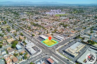 20922 Pioneer Blvd, Lakewood, CA - aerial  map view