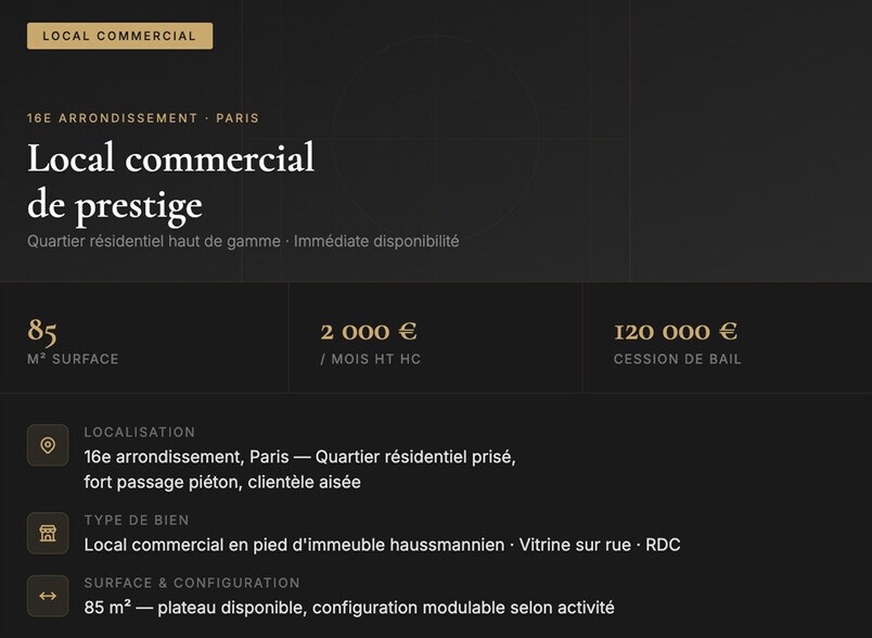 Retail in Paris to rent - Building Photo - Image 3 of 4