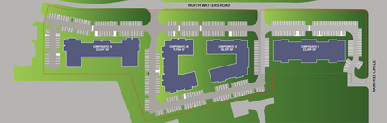 800 N Watters Rd, Allen, TX for rent Site Plan- Image 1 of 2