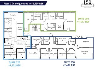 150 N Robertson Blvd, Beverly Hills, CA to rent Floor Plan- Image 2 of 2